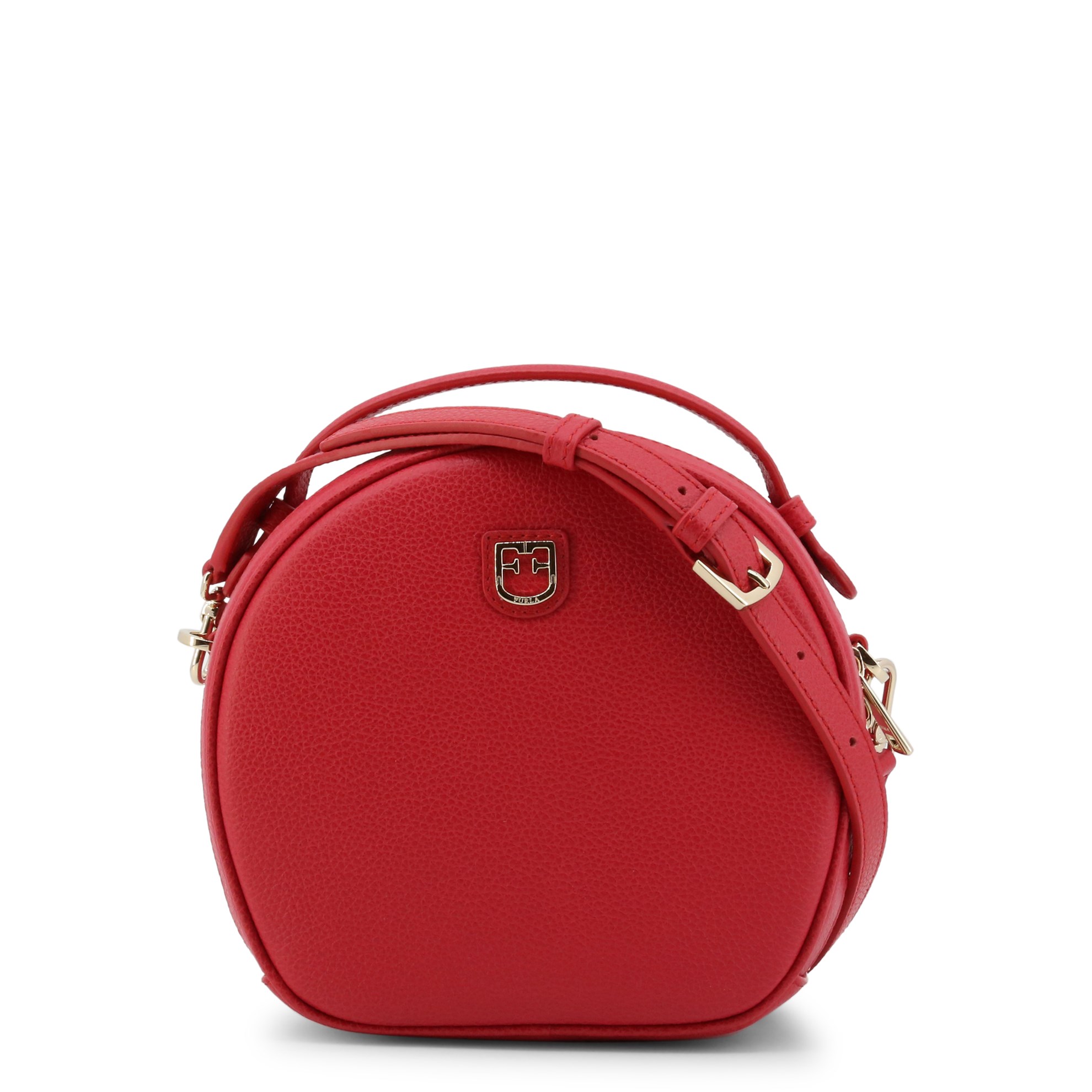 NWT Authentic FURLA Ladies Lilli Crossbody Bag Purse Clutch In Red Ruby  Leather | eBay